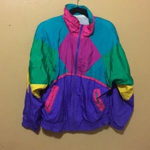 Women’s Vintage multicolor lightweight Jacket